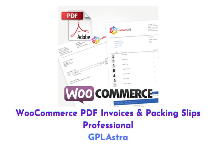 WooCommerce PDF Invoices & Packing Slips Professional