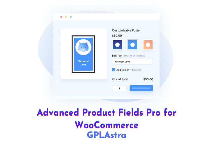 Advanced Product Fields Pro for WooCommerce By StudioWombat