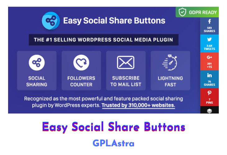 Easy Social Share Buttons Free Download