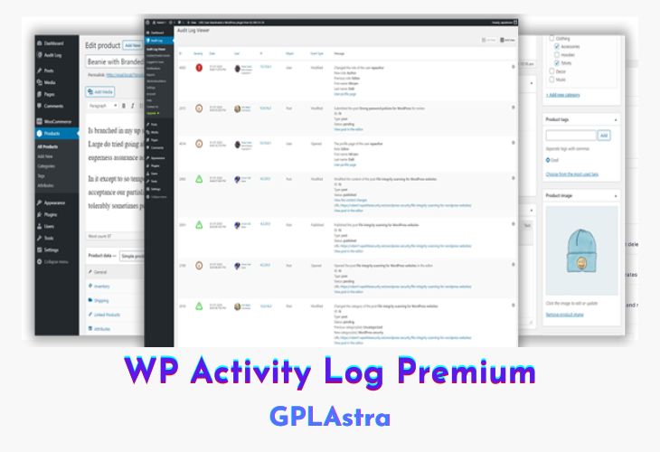 WP Activity Log Premium Free Download