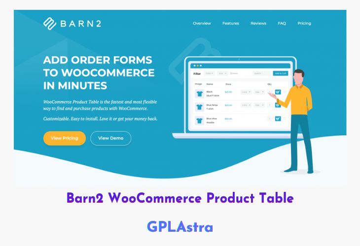 Barn2 WooCommerce Product Table