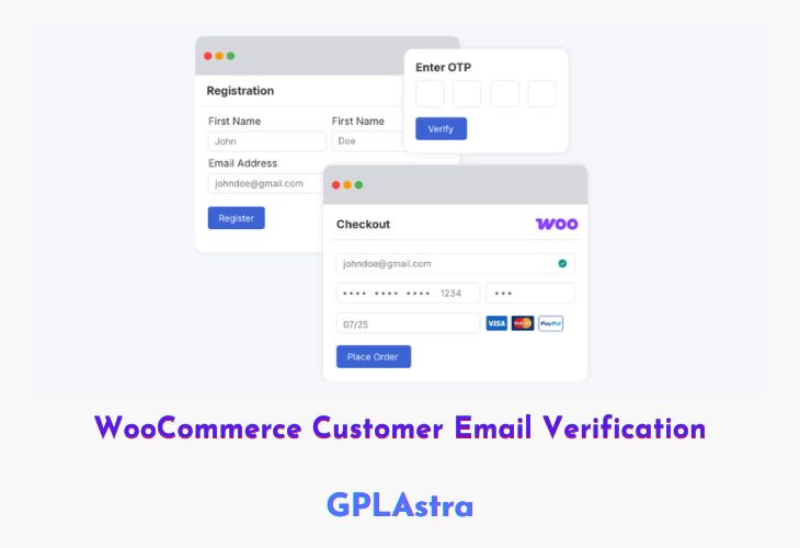 WooCommerce Customer Email Verification
