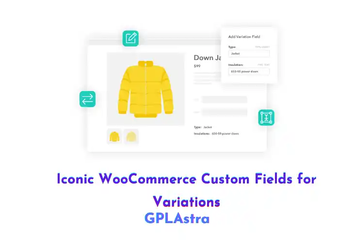 Iconic WooCommerce Custom Fields for Variations Free Download